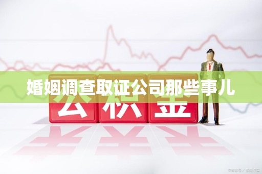 绩溪婚姻调查取证公司那些事儿