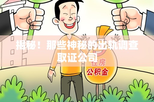 绩溪揭秘！那些神秘的出轨调查取证公司