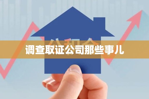 绩溪调查取证公司那些事儿